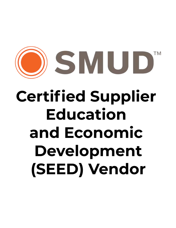 Image showing 3fold is a certified SMUD Supplier Education and Economic Development (SEED) Vendor